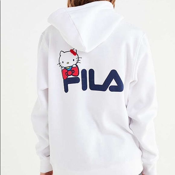 Fila X Sanrio For Uo Hello Kitty Hoodie 